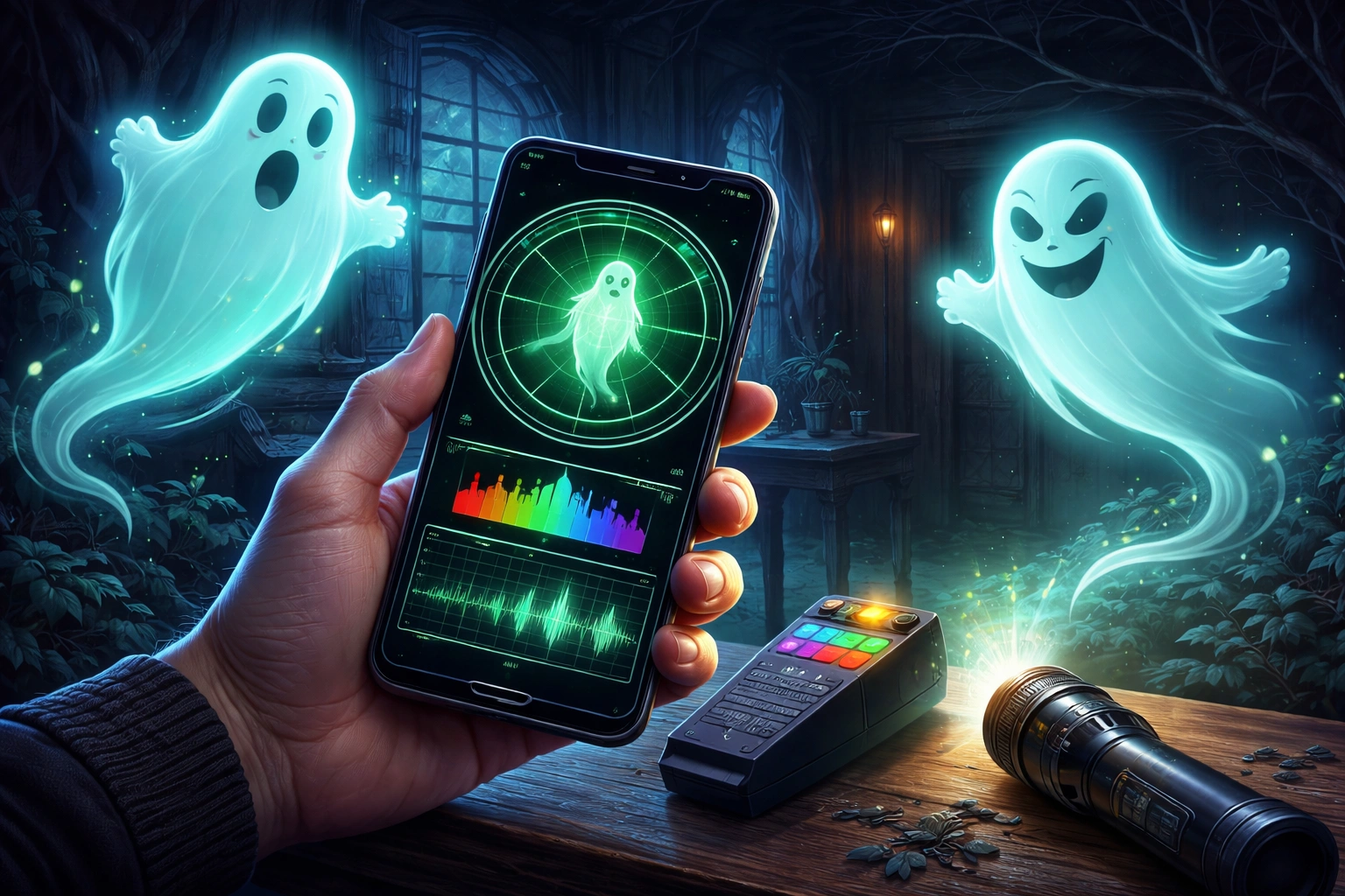 App de Caça Fantasmas: Descubra o Que Está ao Seu Redor 👻