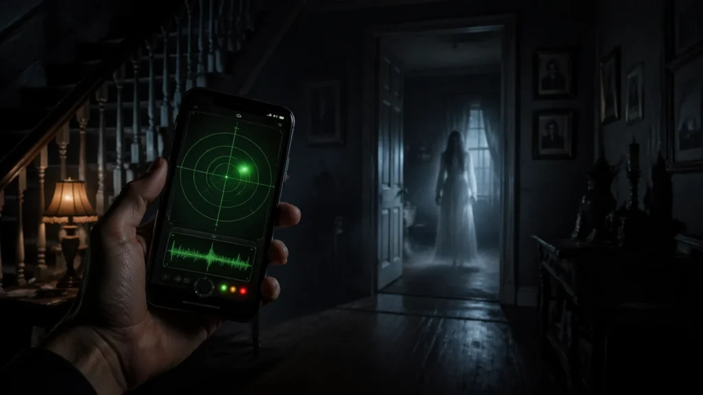 App para Caçar Fantasma