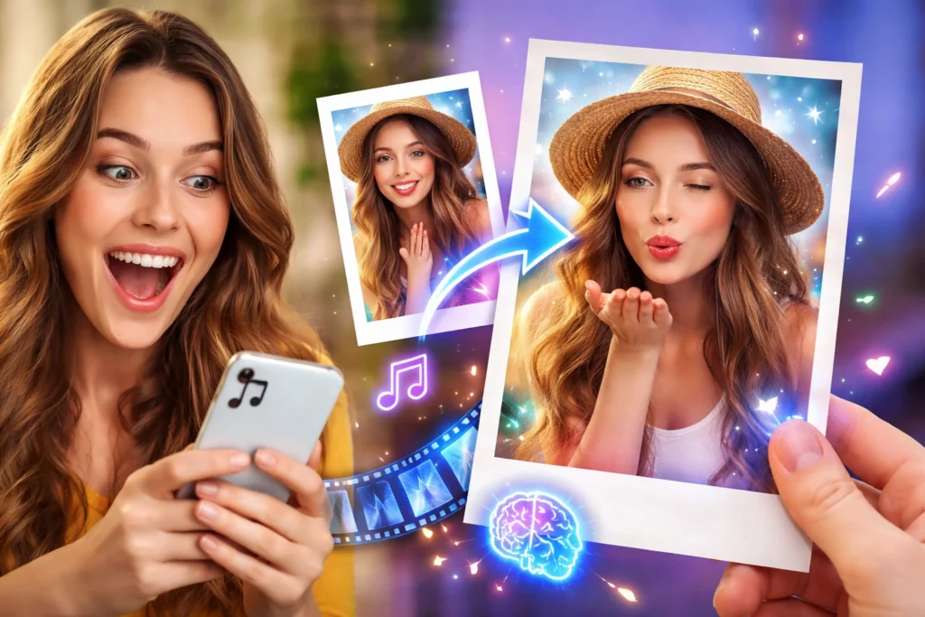 App para Deixar Foto em Movimento