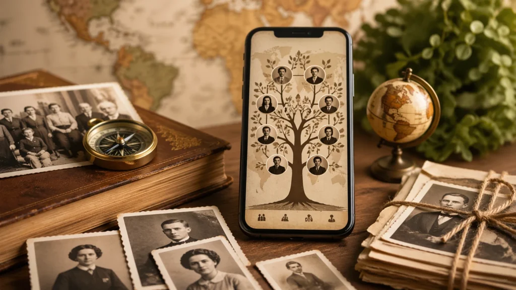 App para Descobrir Histórias Pelo Sobrenome