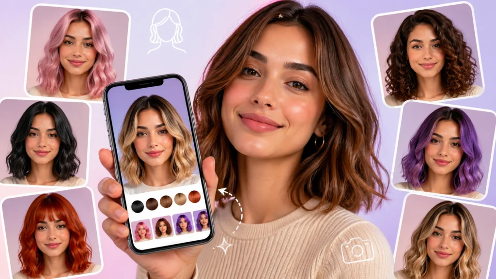 App para Mudar o Cabelo