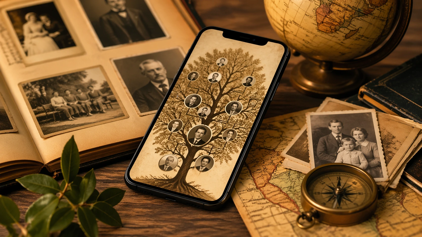 Descubra Histórias da Família Pelo Sobrenome no Celular