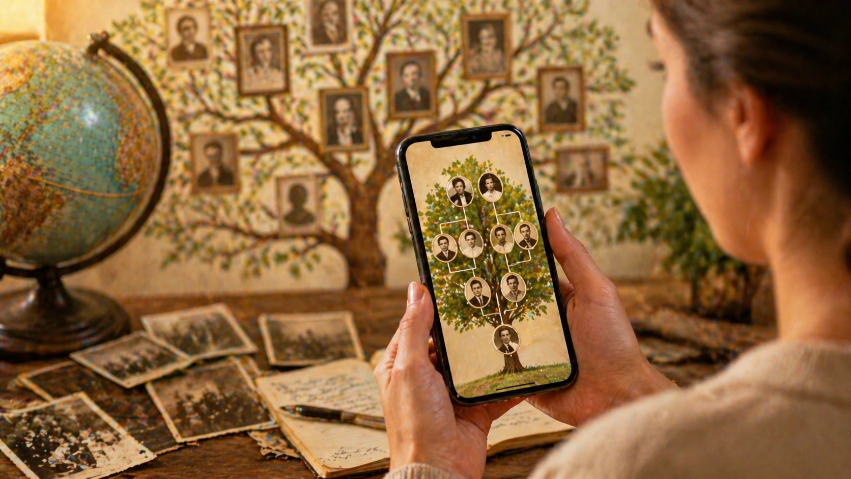 A historia do seu sobrenome começa no celular hoje