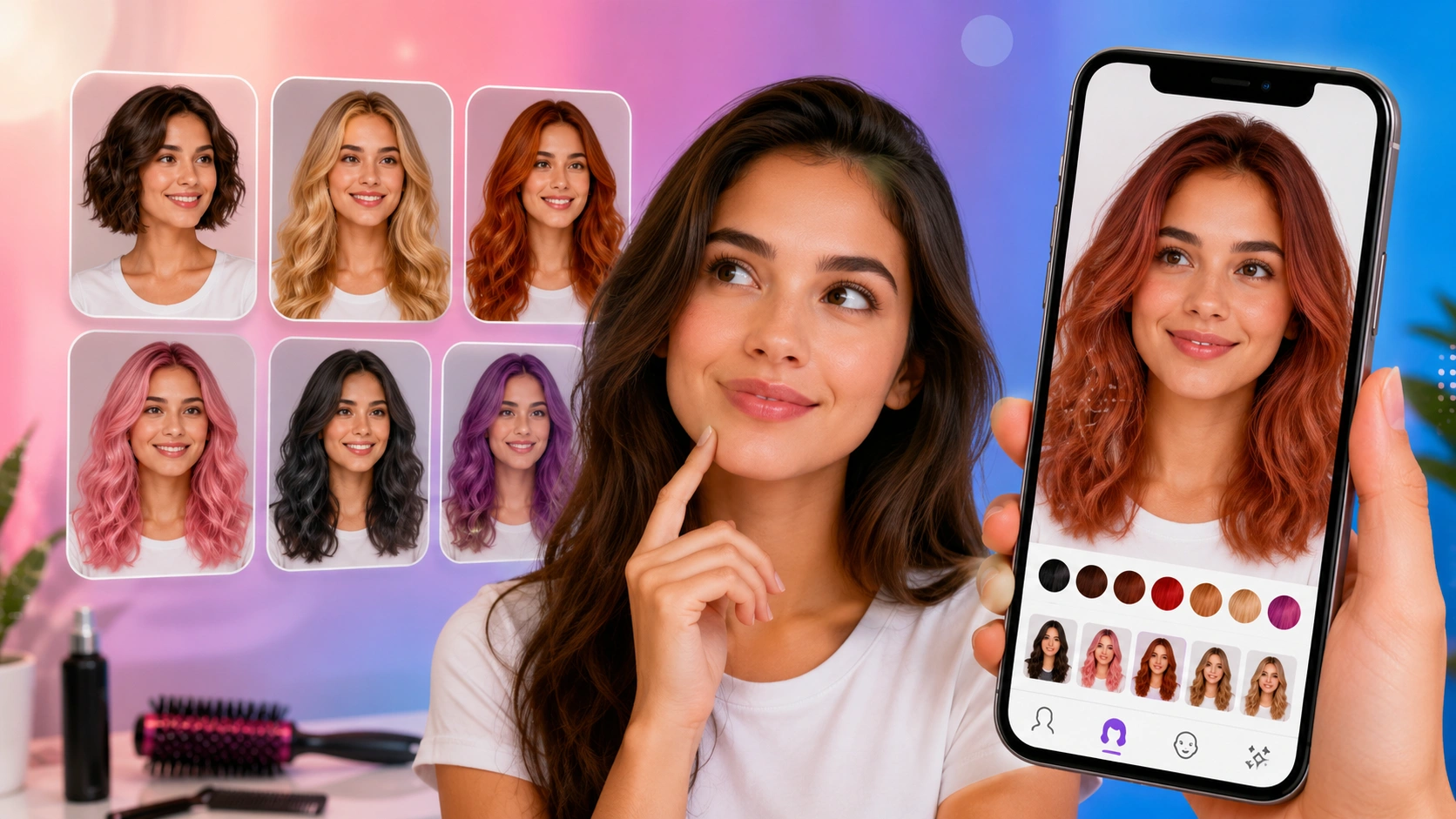 Apps Para Mudar o Cabelo Grátis no Celular 💇‍♀️
