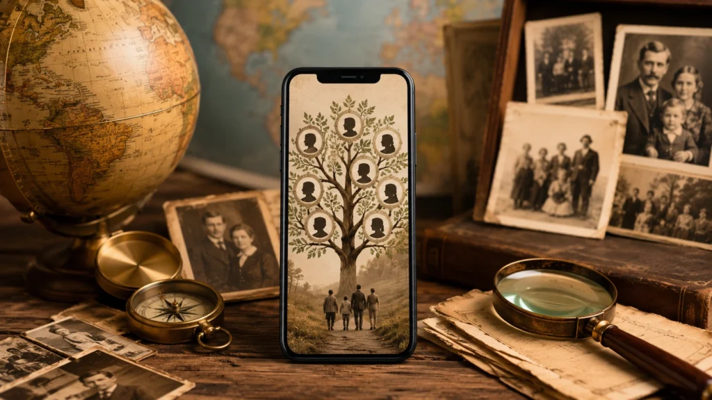 Descubra Histórias da Família