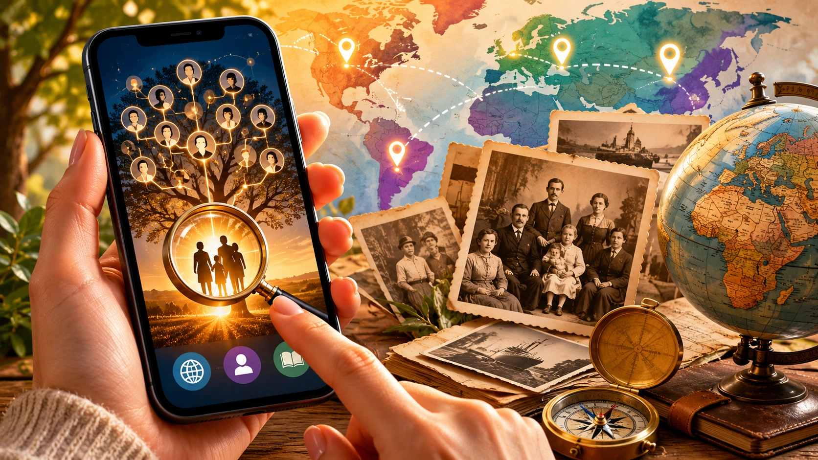 Descubra a História do Seu Sobrenome com Estes Apps