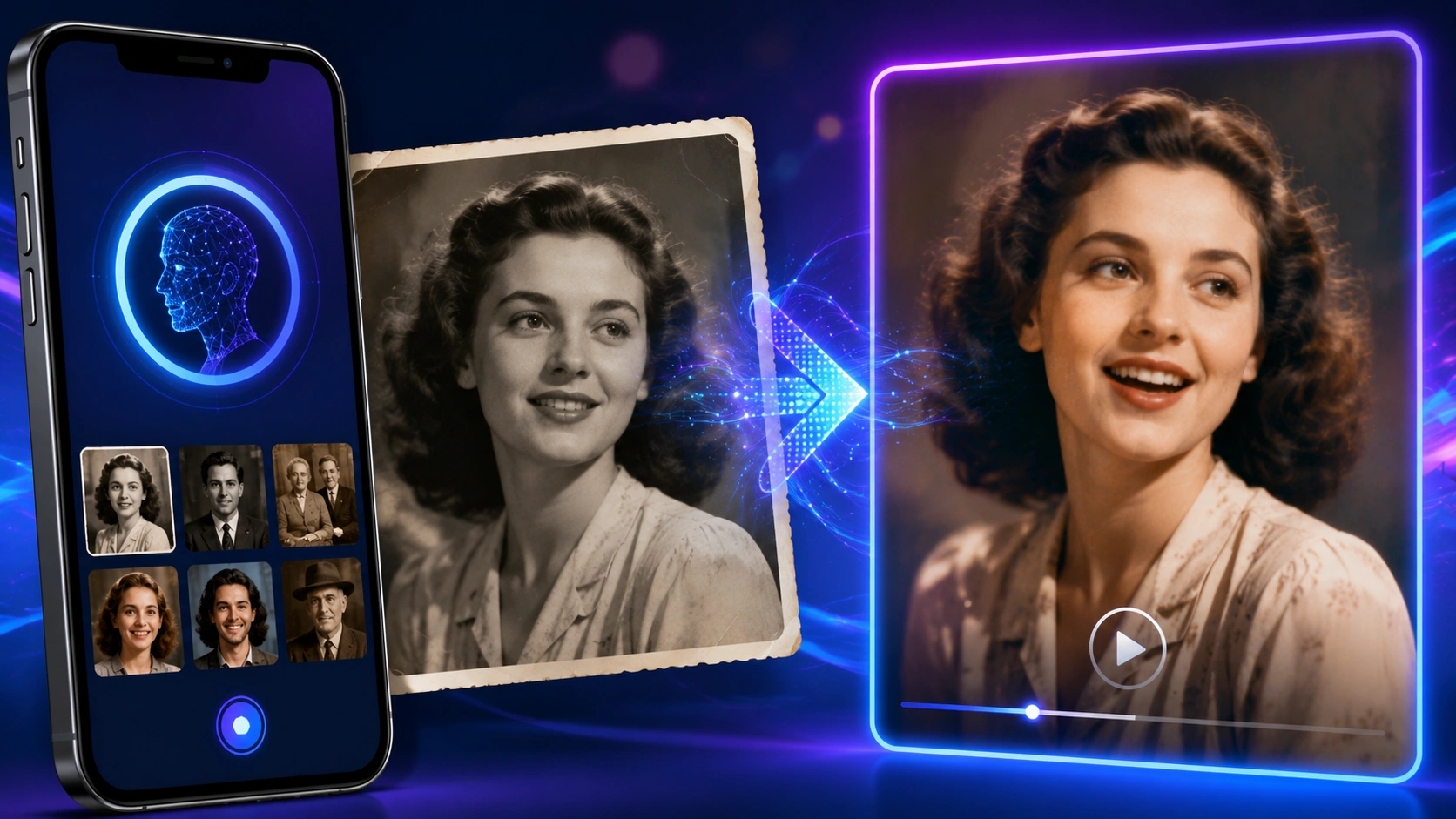 IA Que Anima Fotos Antigas: Apps Impressionantes