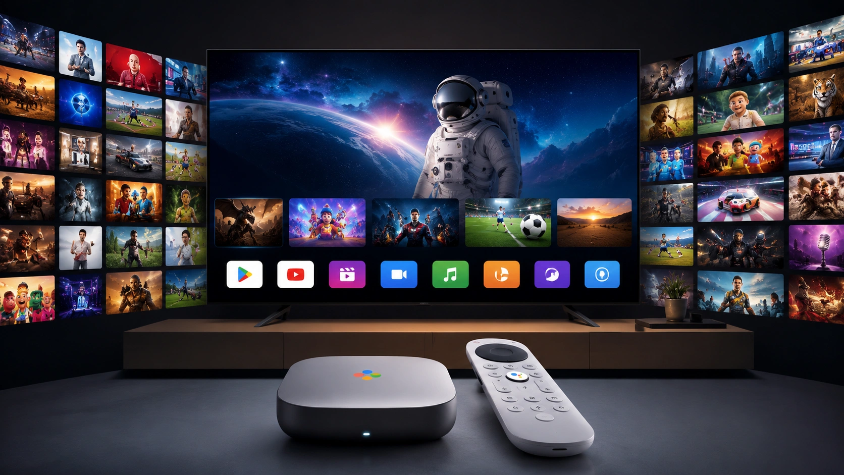 App Google TV: 800+ Canais e Séries Grátis