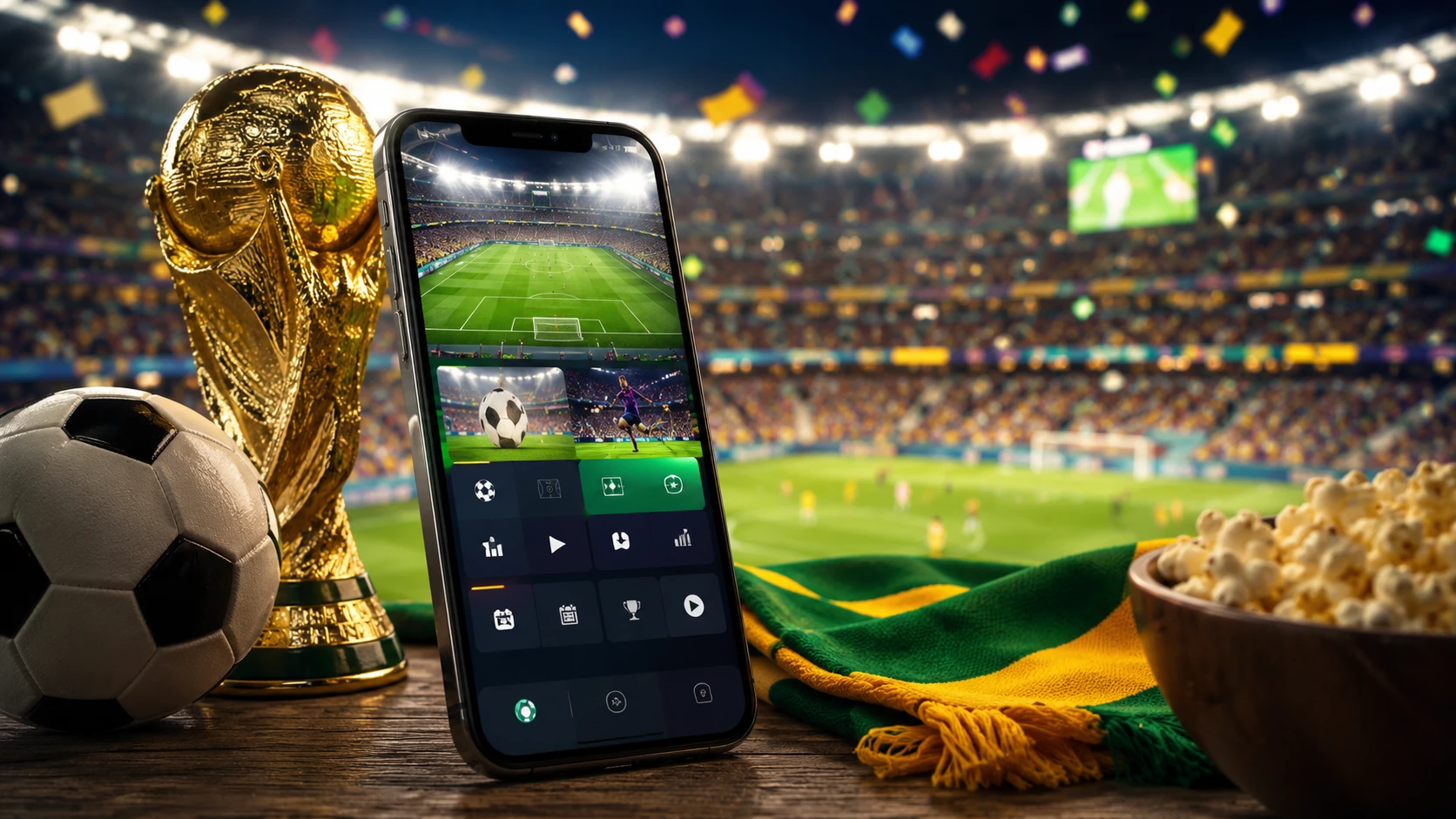Aplicativos para Ver Copa ao Vivo