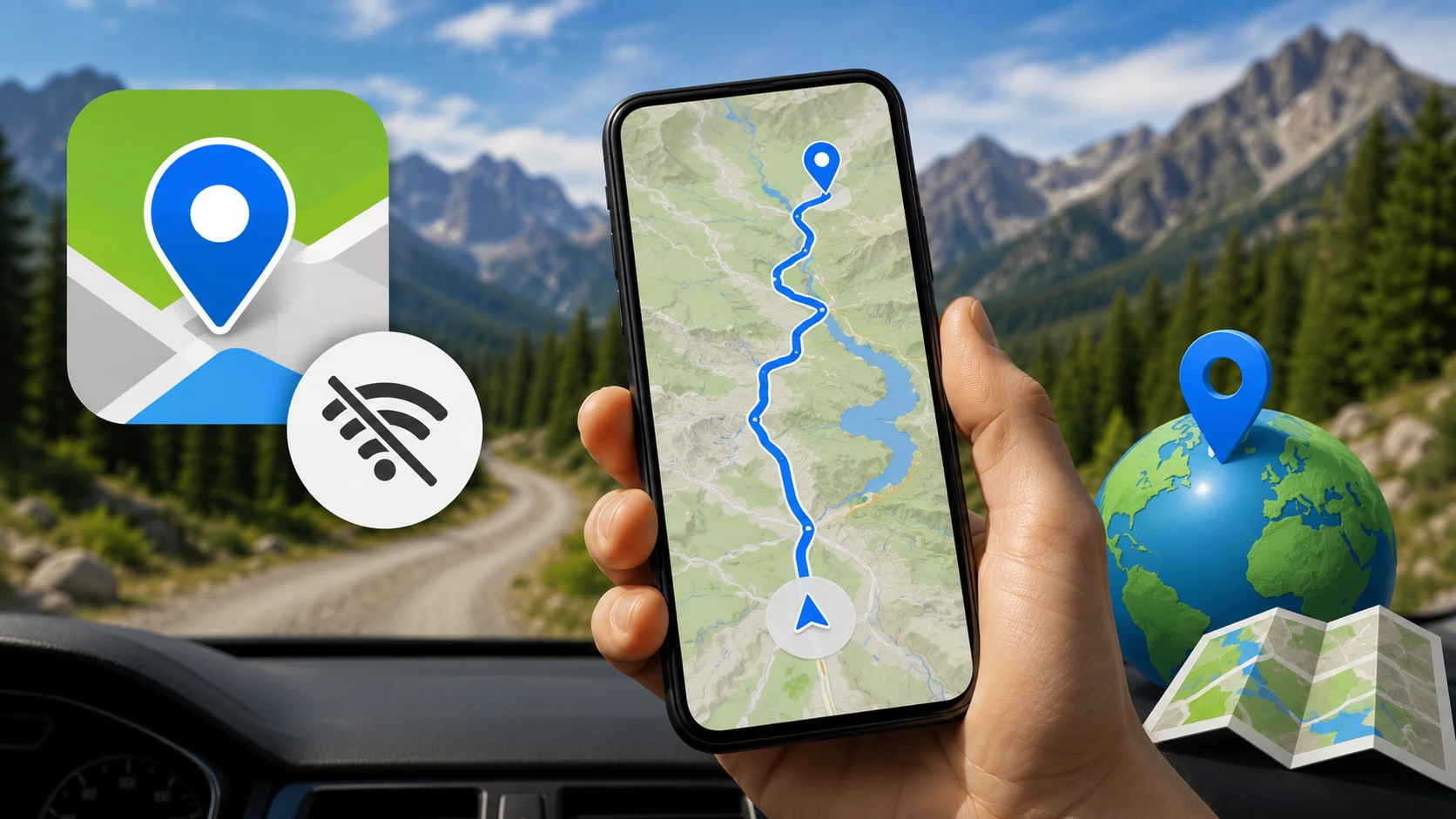 App de GPS offline: Navegue sem Internet