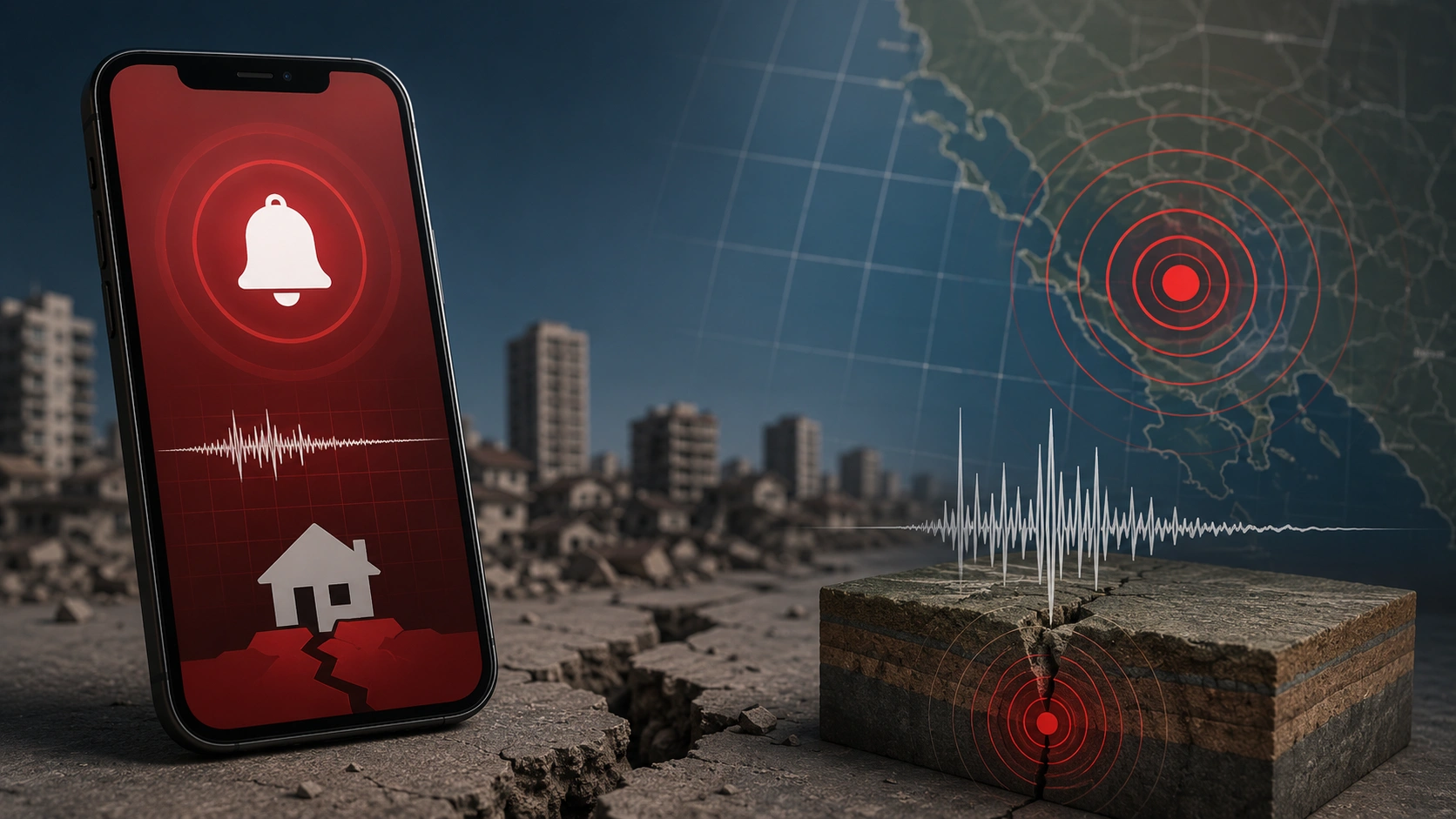 App de aviso de terremoto grátis – Alertas em Tempo Real
