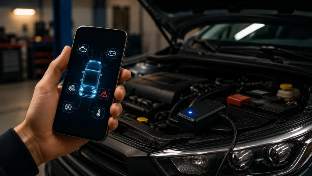 App de diagnóstico de veículo