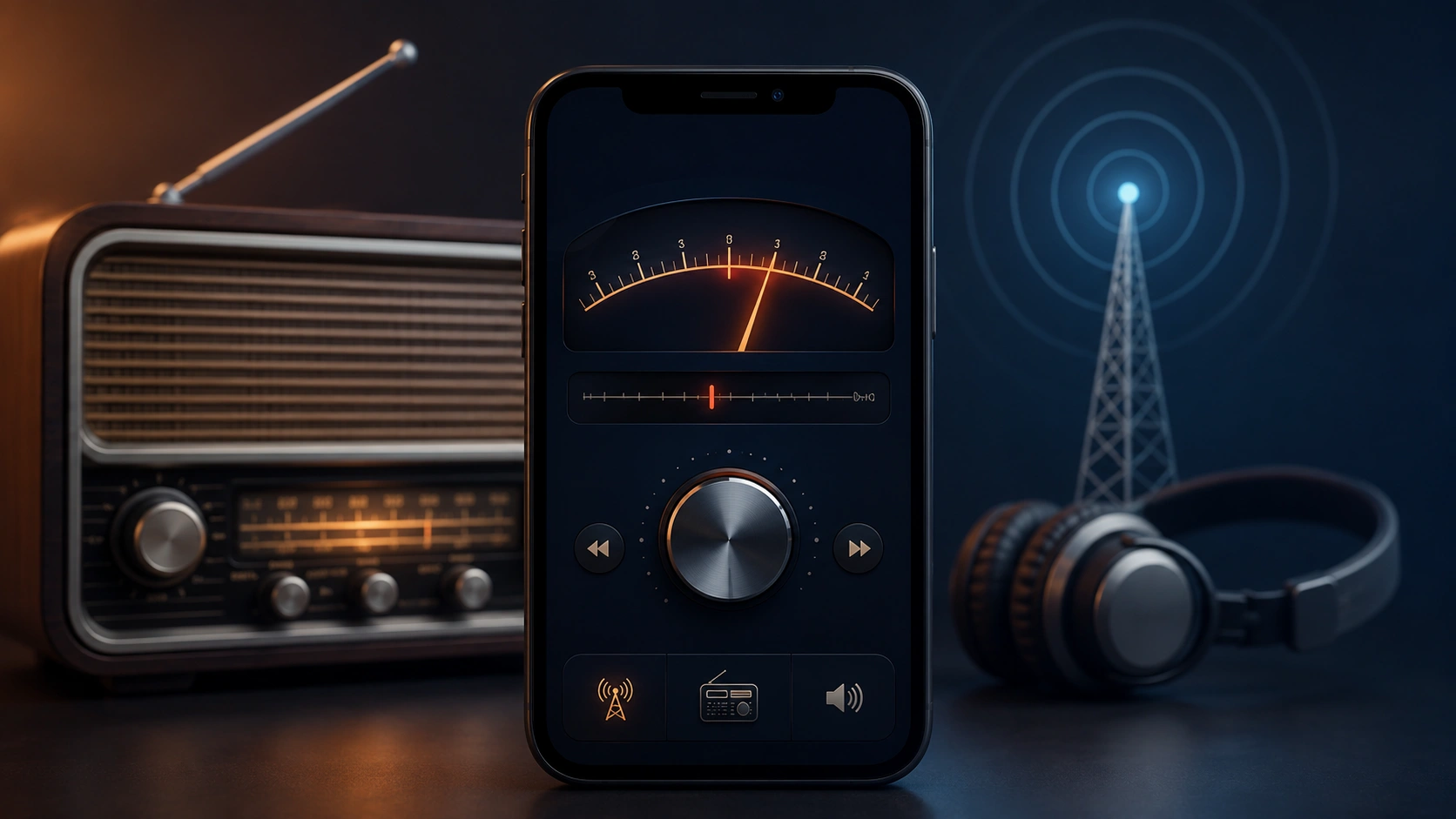 App de rádio grátis para celular