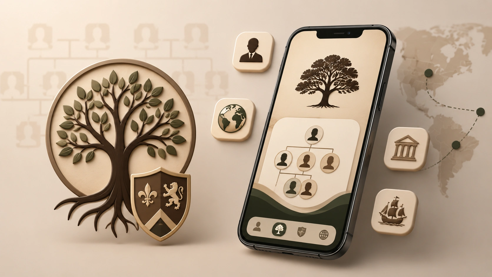 App para Ver Histórias da Família pelo Sobrenome