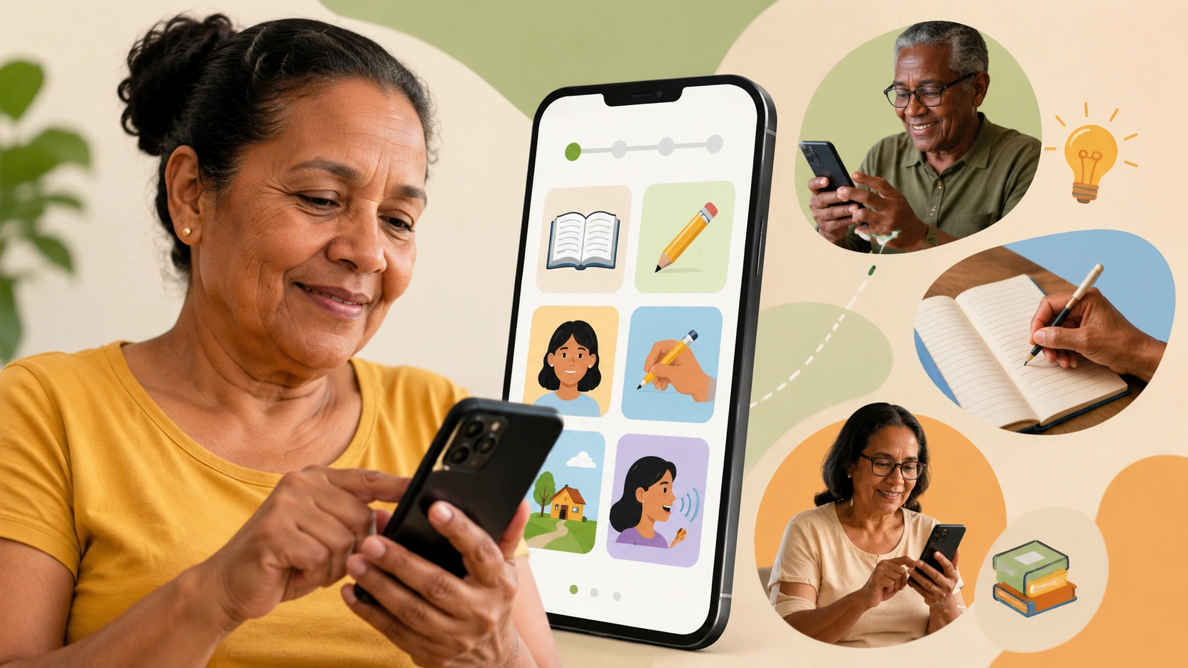 App Alfabetização de Adultos: Aprenda pelo Celular