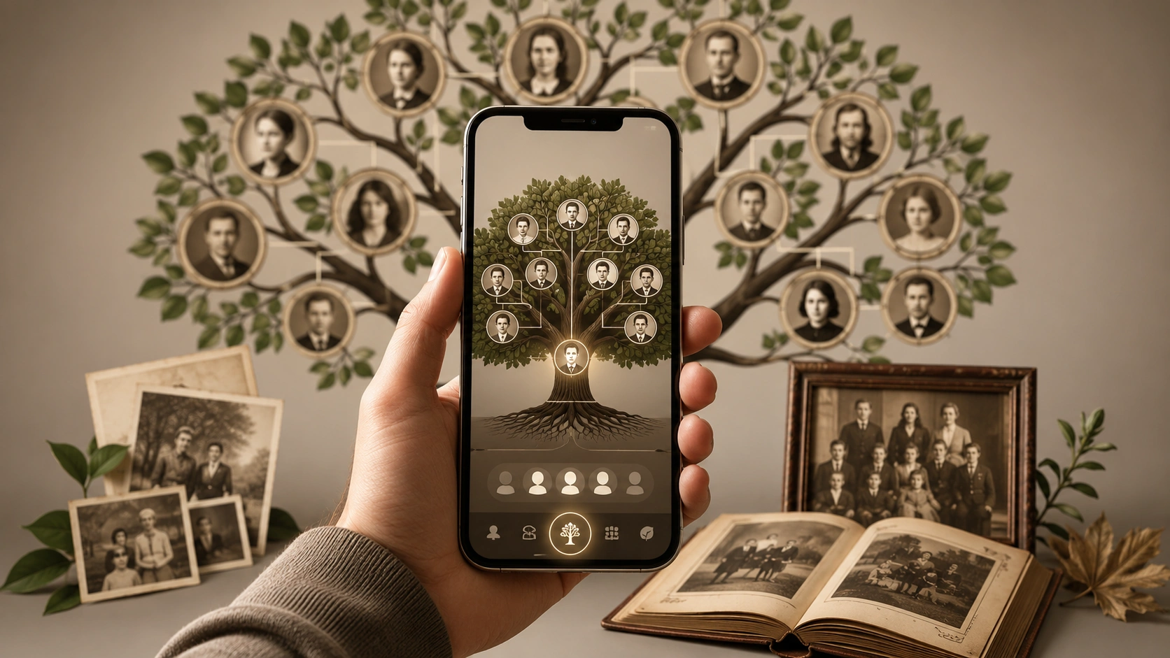 Descubra a História da Sua Família