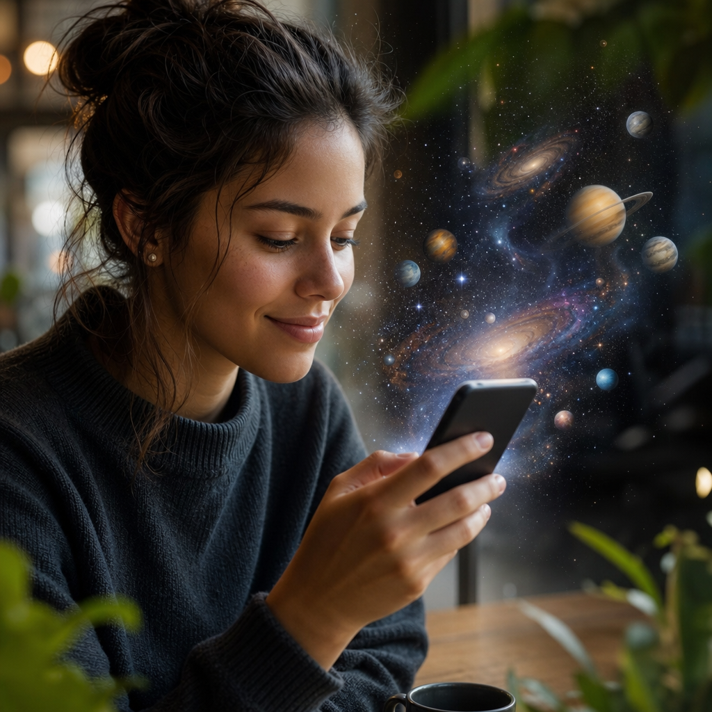 App de Mensagens do Universo: Conecte-se
