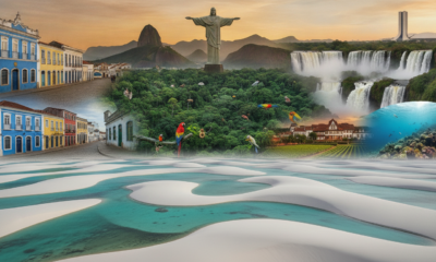 10 lugares incríveis no Brasil que parecem destinos internacionais