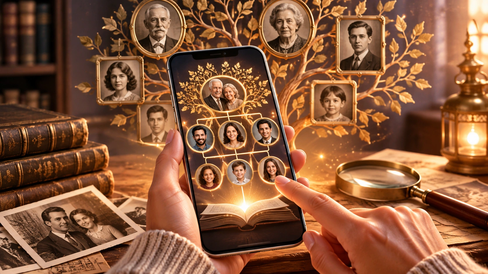 App Genealogia: Histórias da Sua Família