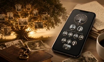 App Histórias da Família por Sobrenome
