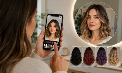 App Simulador de Cabelo: Mude Cor e Corte