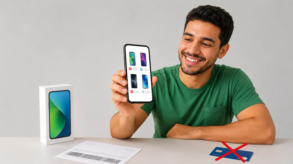 comprar celular sem cartão de crédito