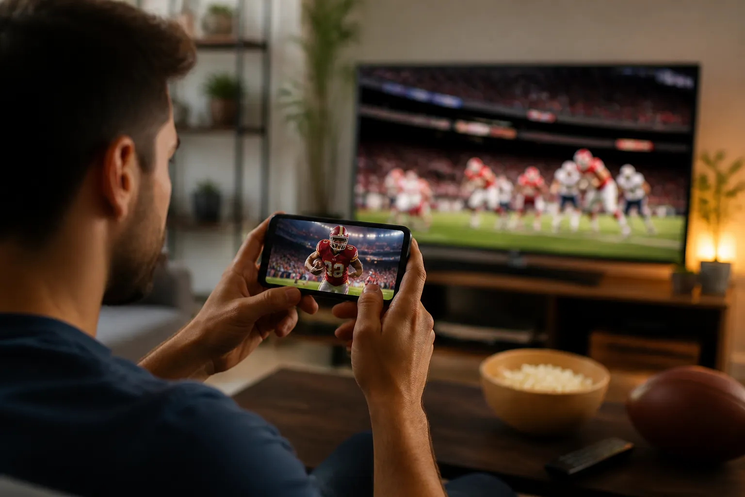 App para Assistir NFL ao Vivo Grátis: Veja Todos os Jogos Agora