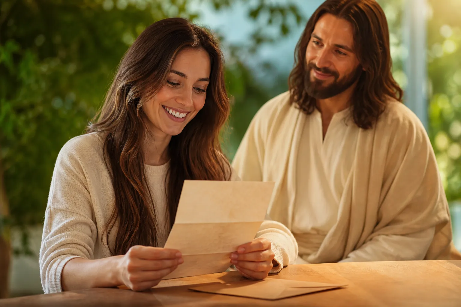Como receber sua carta de Jesus personalizada pelo app