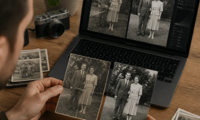 Como restaurar fotos antigas em preto e branco com inteligência artificial