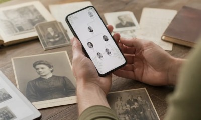 App para Rastrear Seus Antepassados